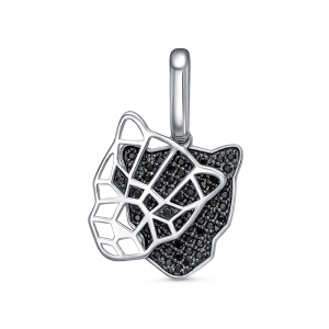 Подвеска Серебро родированное с0306160