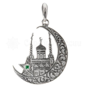 Подвеска Серебро родированное МП-03Р