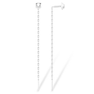 Серьги Серебро родированное 1210019133-501