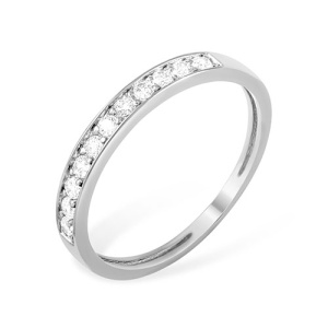 Кольцо Серебро родированное 1010010004-1