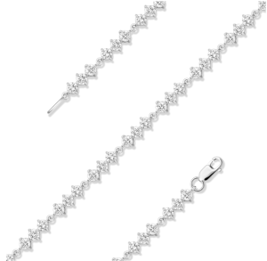 Браслет Серебро родированное 14100112040-502