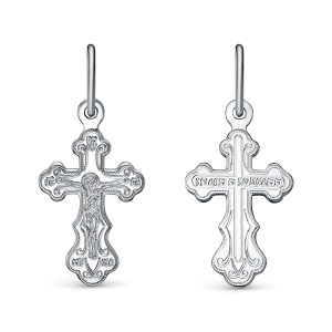 Подвеска Серебро родированное с080300-07