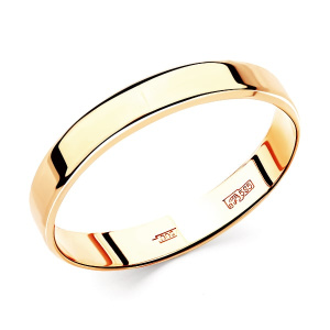 Кольцо обручальное Золото красное 1400008226