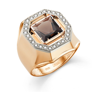 Кольцо Золото красное 41-0150-Р