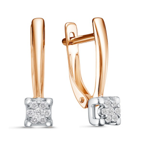 Серьги Золото красное С3462-120