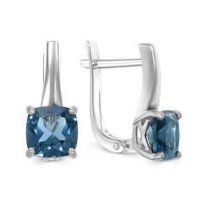 Серьги Золото белое 097268_02_02_011_0026