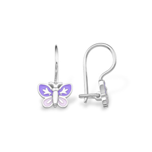 Серьги Серебро родированное 12004111100