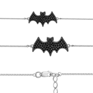 Браслет Серебро родированное 74769Ч.5