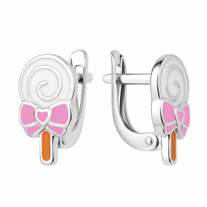 Серьги Серебро родированное 3627010649-1