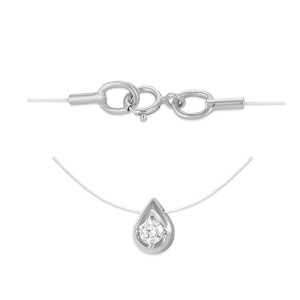 Колье Серебро родированное 1610011918-1