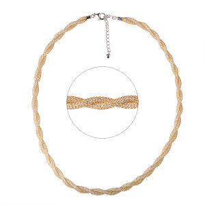 Колье Серебро позолоченное 40-002-27-00