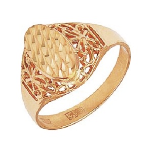 Кольцо Золото красное 1101067