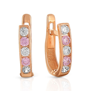 Серьги Золото красное 10-00-000R-26626