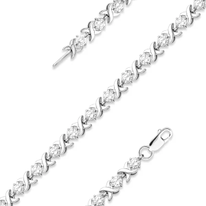 Браслет Серебро родированное 14100112224-501