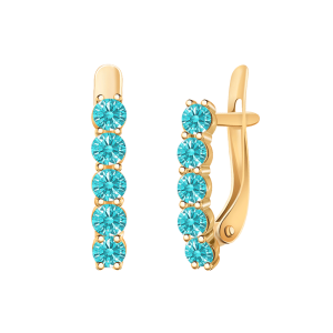 Серьги Золото красное 20934sw6