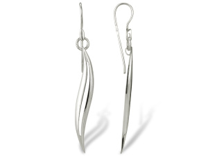 Серьги Серебро родированное 44010349