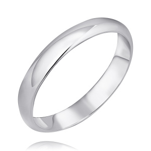 Кольцо обручальное Серебро родированное 14-1003-23-00