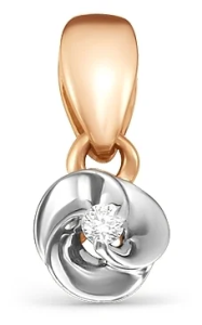 Подвеска Золото красное 5-2558-103-3К