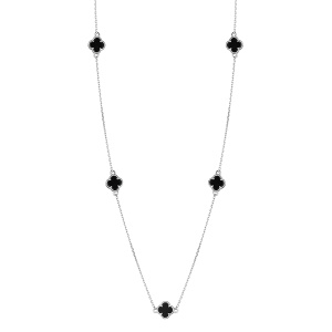 Колье Серебро родированное 901042625