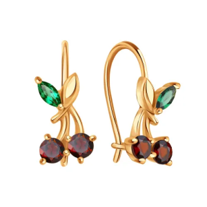 Серьги Золото красное Т10202В984