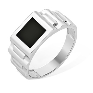 Кольцо Серебро родированное 1100415061