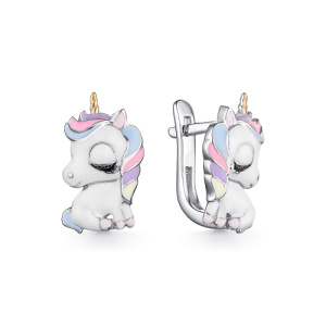 Серьги Серебро родированное 901022097