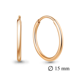 Серьги Золото красное 36100.1