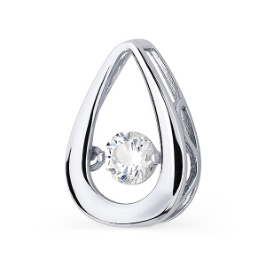 Подвеска Серебро родированное 320703F594