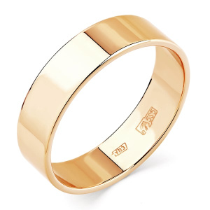 Кольцо обручальное Золото красное 1400008195