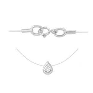 Колье Серебро родированное 1610011920-1