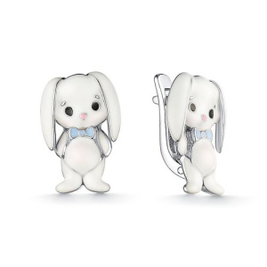 Серьги Серебро родированное 902022340