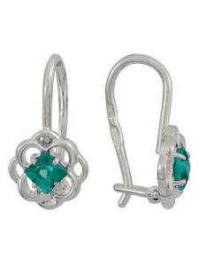 Серьги Серебро родированное 3207012952-1