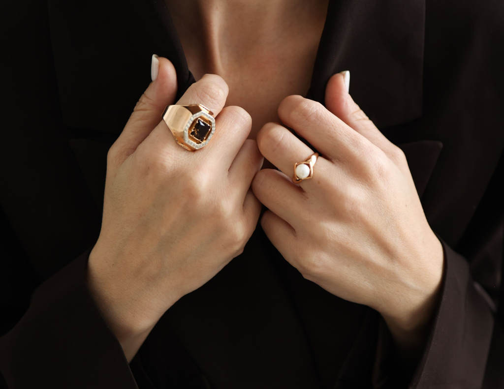 кольцо печатка